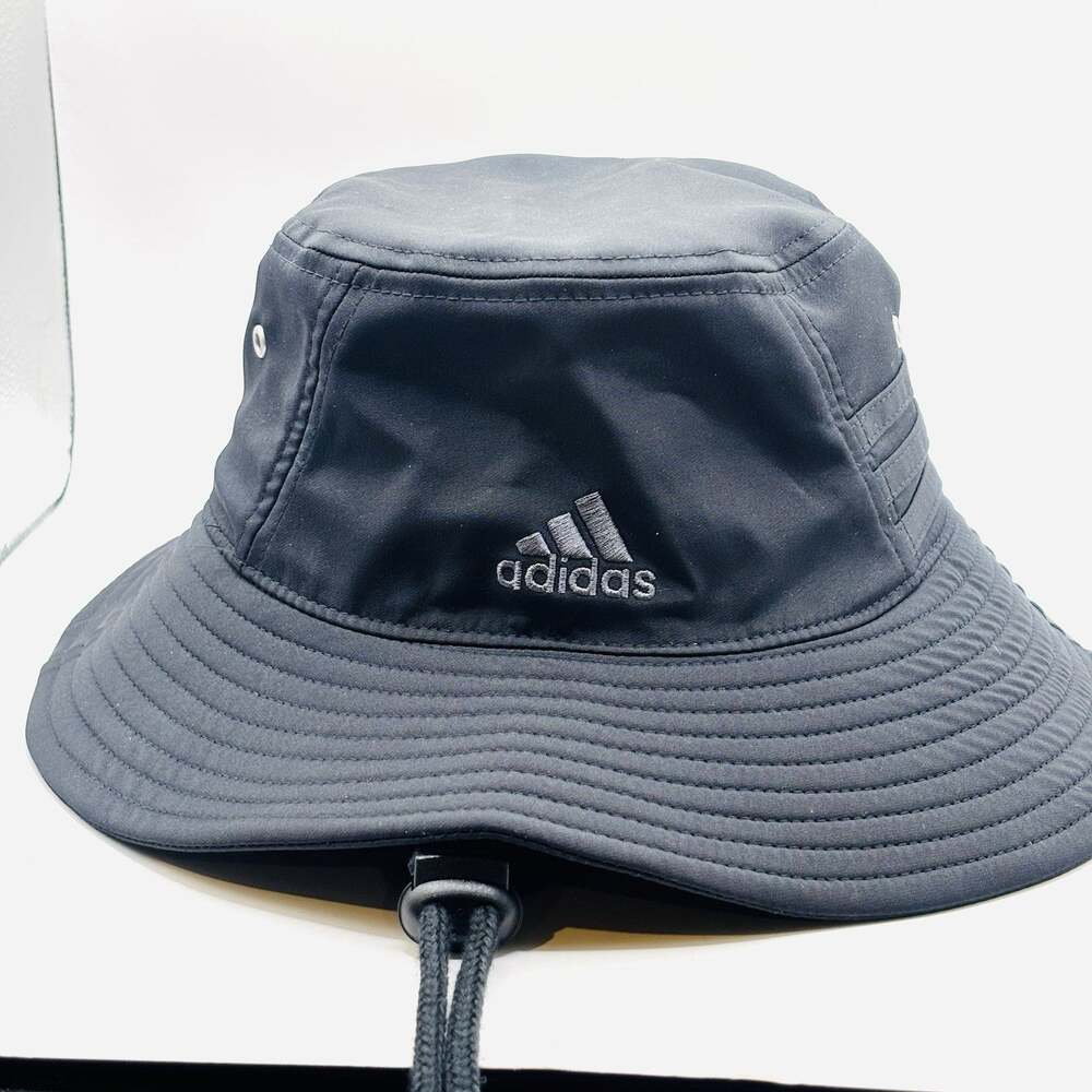 Adidas Bucket Hat Black Aeroready Boonie Sun Hat Mens Adjustable Outdoor